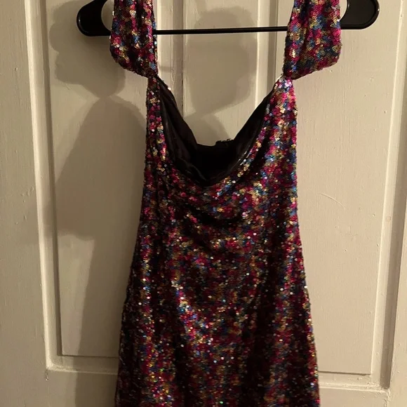 Forever 21 | Dresses | Dazzling Multicolor Sequin Dress Size S | Poshmark